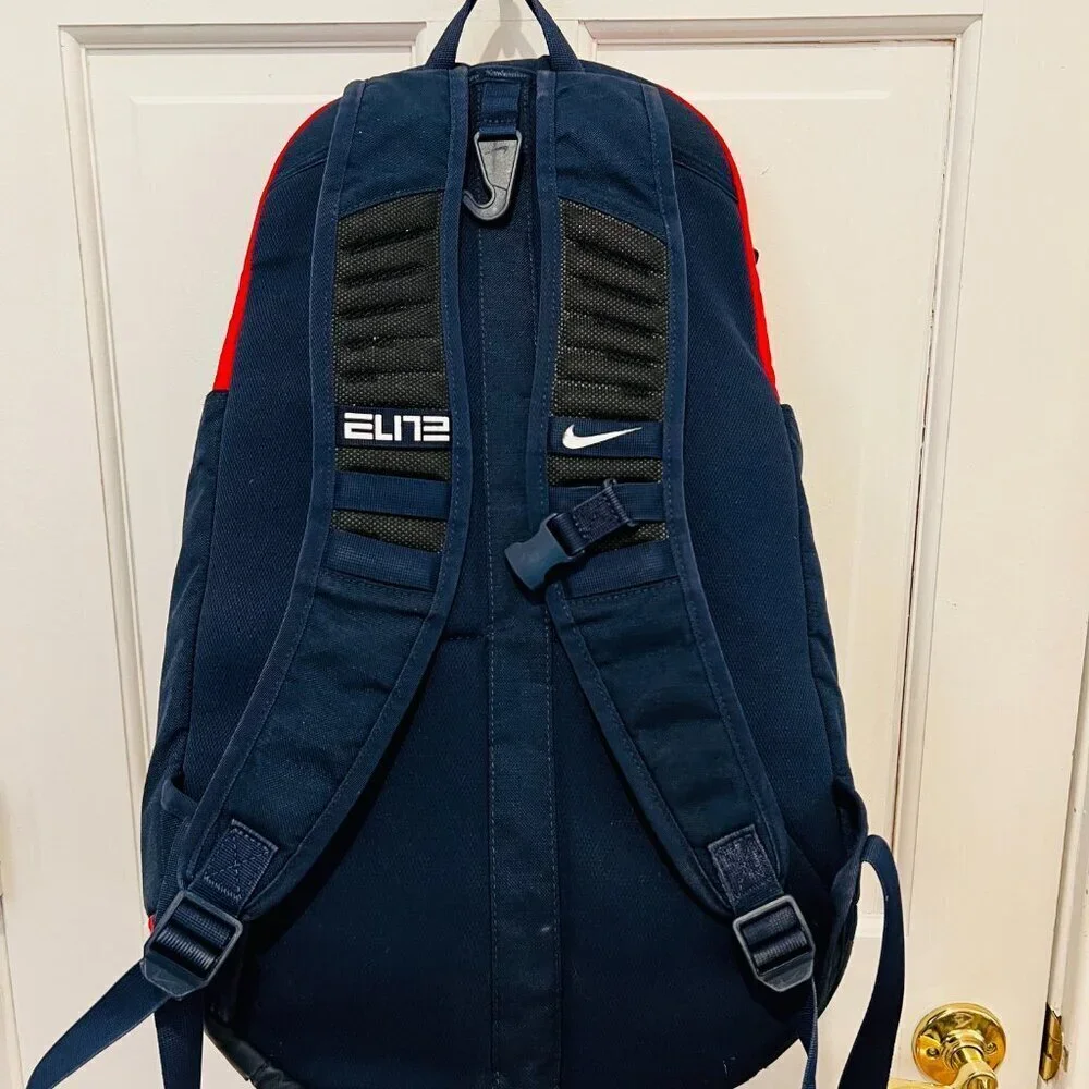 Nike Hoops Elite Pro Backpack Blue Red BA5554-414